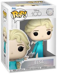 Figura vinilo Disney 100 - Elsa 1319, Frozen, ¡Funko Pop!