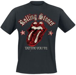 Tattoo You 81, The Rolling Stones, Camiseta