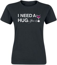 I need a huge glass of wine, Alcohol & Party, Camiseta