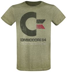 C64 Logo - Vintage, Commodore 64, Camiseta