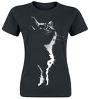 Cat Silhouette, Tierisch, Camiseta