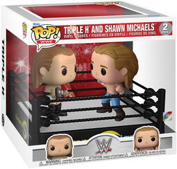 Figura vinilo Triple H and Shawn Michaels (Pop! Moment), WWE, ¡Funko Pop!