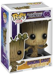 Figura Vinilo Groot Bailando 65, Guardianes De La Galaxia, ¡Funko Pop!