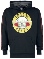Amplified Collection - Mens Taped Fleece Hoodie, Guns N' Roses, Sudadera con capucha