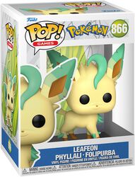 Figura vinilo Leafeon - Phyllali - Folipurba no. 866, Pokémon, ¡Funko Pop!