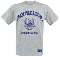 College Crest, Metallica, Camiseta