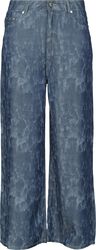EMP Street Crafted Design Collection - Pantalones de pierna ancha, R.E.D. by EMP, Pantalones de tela