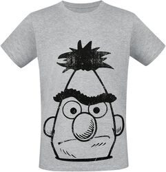 Bert - Huge face, Barrio Sesamo, Camiseta