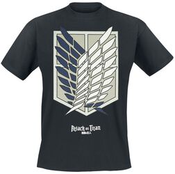 Logo, Attack On Titan, Camiseta