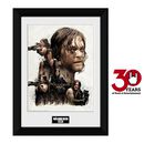 Daryl Dixon Collage, The Walking Dead, Imagen Emmarcada