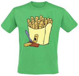 Chips, Food, Camiseta