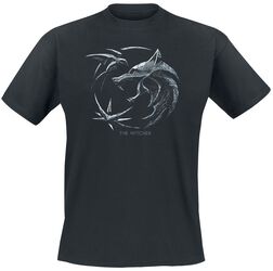 Wolf - Logo, The Witcher, Camiseta