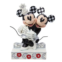 Centennial celebration - Mickey & Minnie - Christmas countdown, Mickey Mouse, Estatua