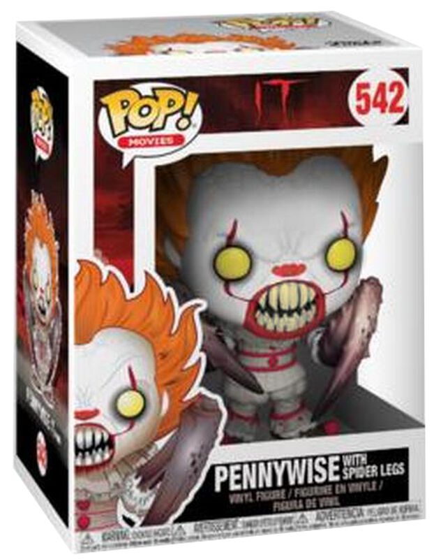Figura vinilo 2 - Pennywise with spider legs no. 542