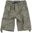 Premium Vintage Shorts, Black Premium by EMP, Pantalones cortos