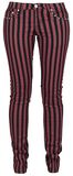 Stripes, Rock Rebel by EMP, Pantalones de tela