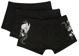 Tres boxers, Black Blood by Gothicana, Boxers