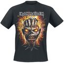Eddie Exploding Head, Iron Maiden, Camiseta