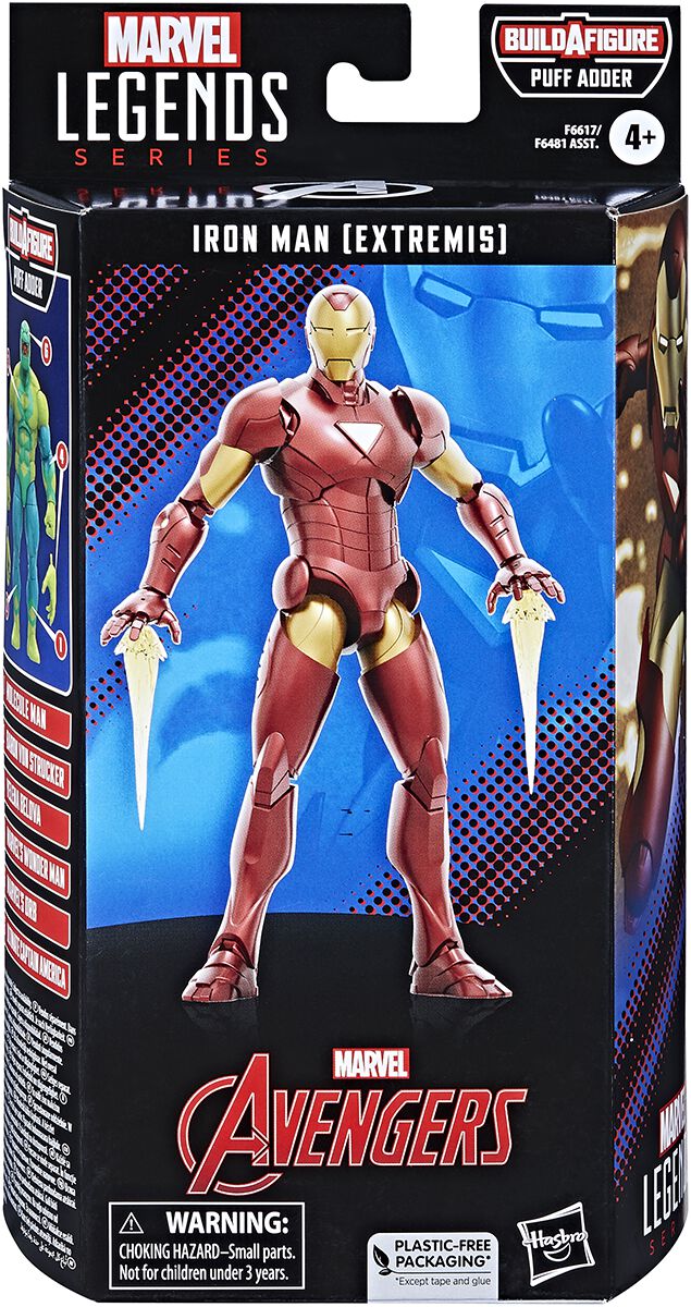 Marvel Legends - Iron Man (Extremis), Avengers Figura Acción