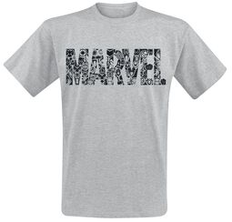 Disney 100 - Logo, Marvel, Camiseta