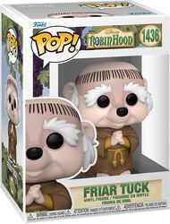Figura vinilo Friar Tuck no. 1436, Robin Hood, ¡Funko Pop!