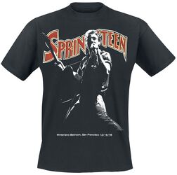 Winterland Ballroom Singing, Bruce Springsteen, Camiseta
