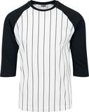 Camiseta Béisbol con manga contraste 3/4, Urban Classics, Camiseta