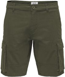 ONSCam Stage Cargo Shorts PK 6689, ONLY and SONS, Pantalones cortos