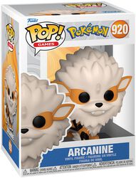 Figura vinilo Arcanine no. 920, Pokémon, ¡Funko Pop!
