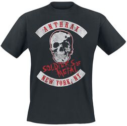 Soldiers Of Metal Vintage, Anthrax, Camiseta