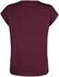 Relaxed-Fit Burgundy T-shirt with Rockhand