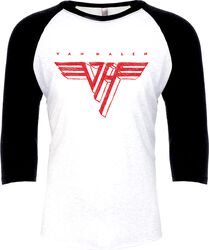 Red Logo, Van Halen, Camiseta Manga Larga