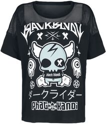 Phat Kandi X Black Blood by Gothicana - Camiseta, Black Blood by Gothicana, Camiseta