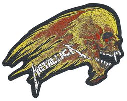 Flaming Skull, Metallica, Parche