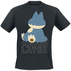 Munchlax - Maybe later, Pokémon, Camiseta