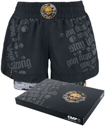 Pantalón corto deportivo 2 en 1 con interior, EMP Special Collection, Pantalones de deporte