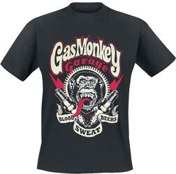 Spark plug, Gas Monkey Garage, Camiseta