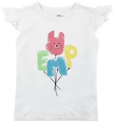 Camiseta infantil con rock hand y globos, EMP Stage Collection, Camiseta