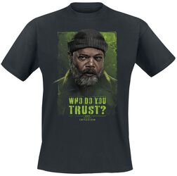 Who do you trust? Nick Fury, Secret invasion, Camiseta
