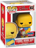 Figura vinilo NYCC 2020 - Comic Book Guy 832, Los Simpsons, ¡Funko Pop!