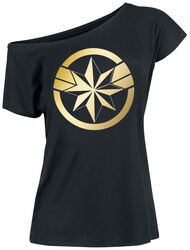 Captain Marvel logo, The Marvels, Camiseta