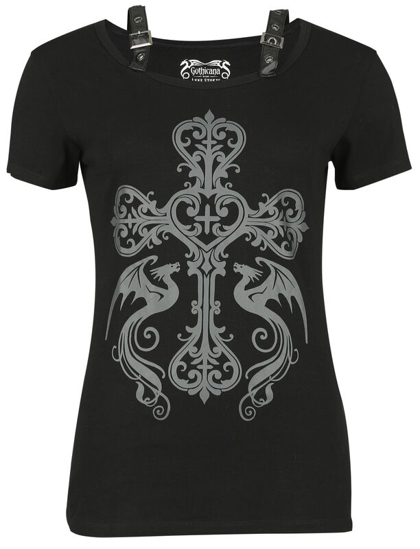 Gothicana X Anne Stokes camiseta