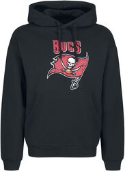 NFL Buccs logo, Recovered Clothing, Sudadera con capucha