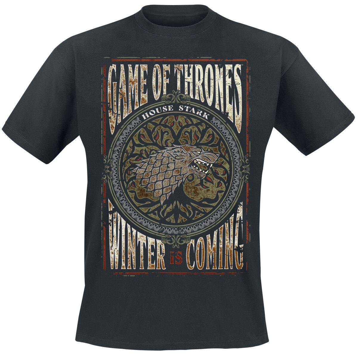 Ropa Camiseta Juego De Tronos Hombre Winter Is Coming Juego De