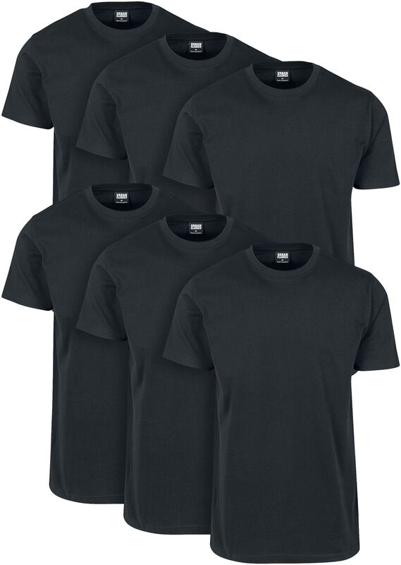 Camiseta básica 6-Pack