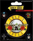 Bullet Logo, Guns N' Roses, Adhesivos