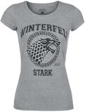 GOZOO - House Stark - Winterfell, Juego de Tronos, Camiseta