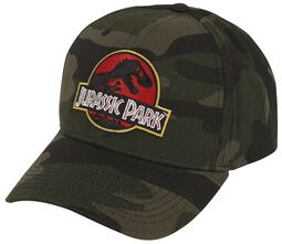 Camo Logo, Jurassic Park, Gorra