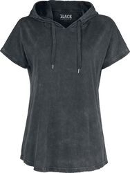 Camiseta con capucha, Black Premium by EMP, Camiseta