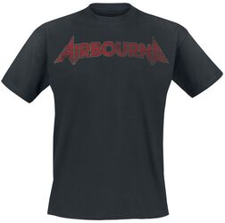 Cracked Logo, Airbourne, Camiseta